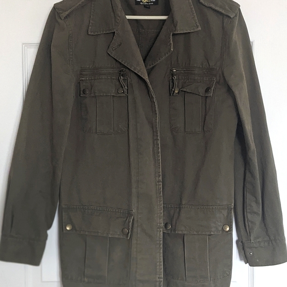 Retro Oversized Green Jacket - Picture 3 of 3